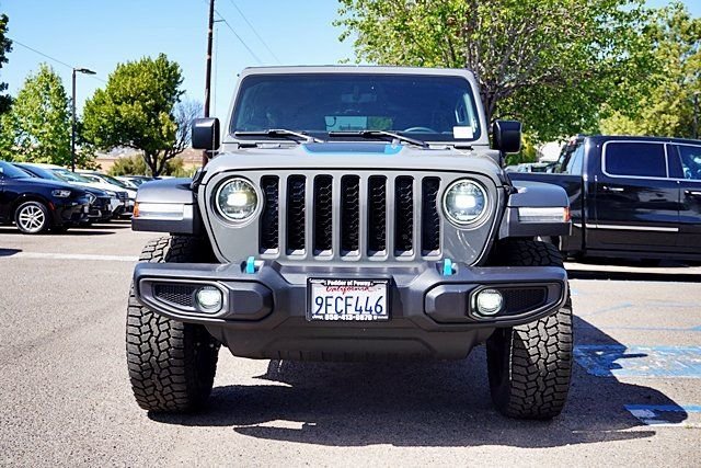 Certified Used 2023 Gray Jeep Rubicon 4xe image 4