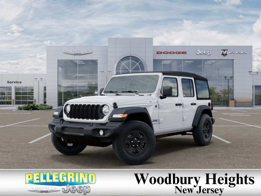 New 2026 Bright White Clearcoat Jeep Sport image 1
