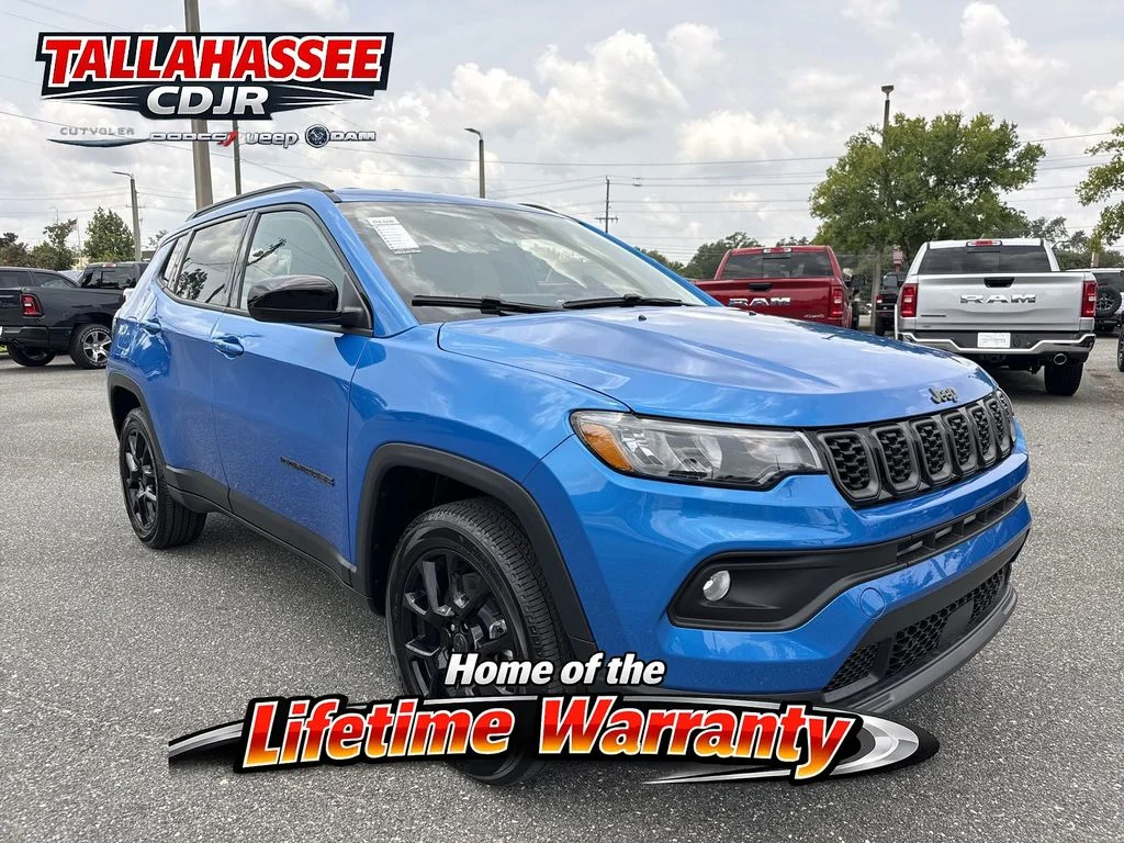 New 2026 Hydro Blue Pearl-Coat Exterior Paint Jeep Latitude image 1
