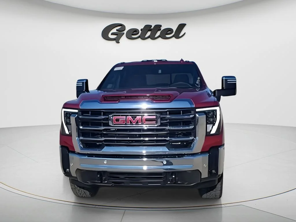 New 2026 Volcanic Red Tintcoat GMC SLT image 3