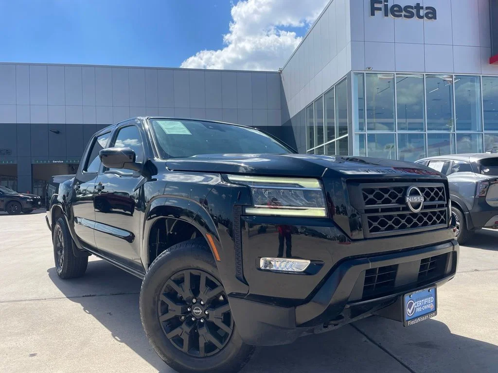 Used 2023 Black Nissan SV image 1