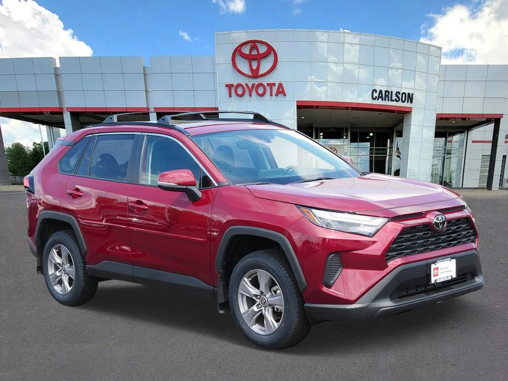 Certified 2025 Toyota RAV4 XLE with VIN 2T3P1RFV1SW498940 for sale in Minneapolis, Minnesota