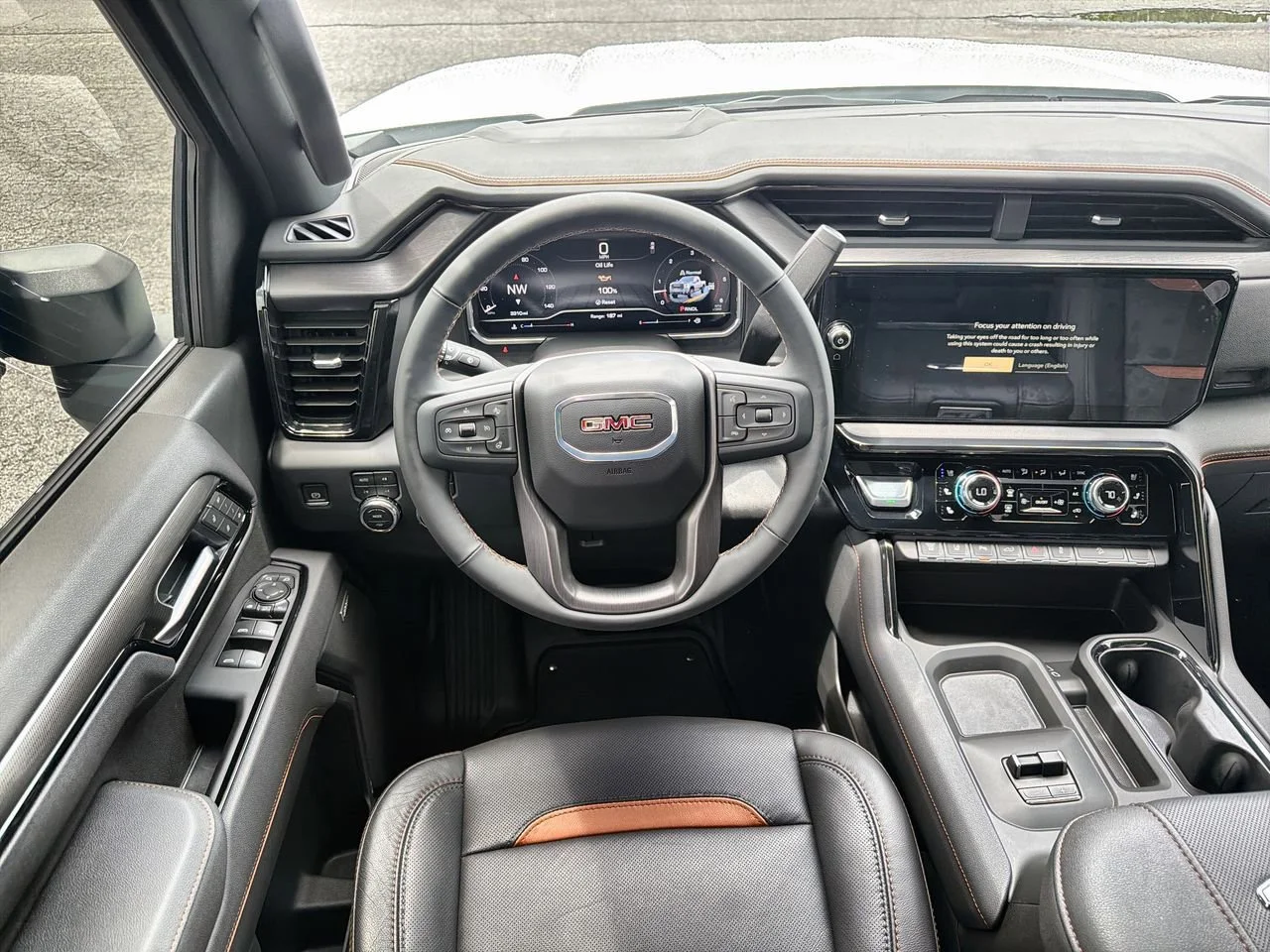 Used 2025 Summit White GMC AT4 image 10