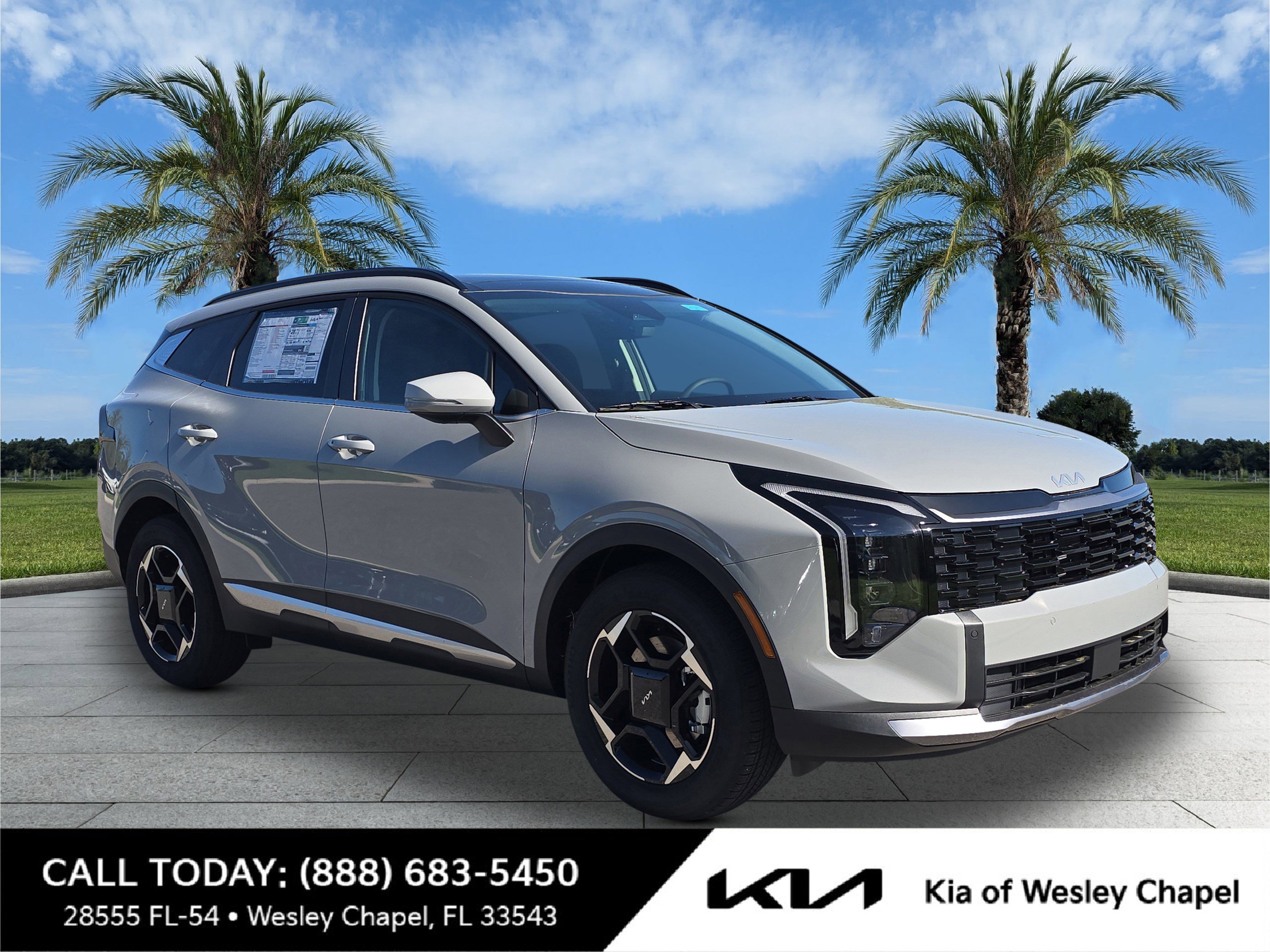 New 2026 Wolf Gray Kia EX image 1