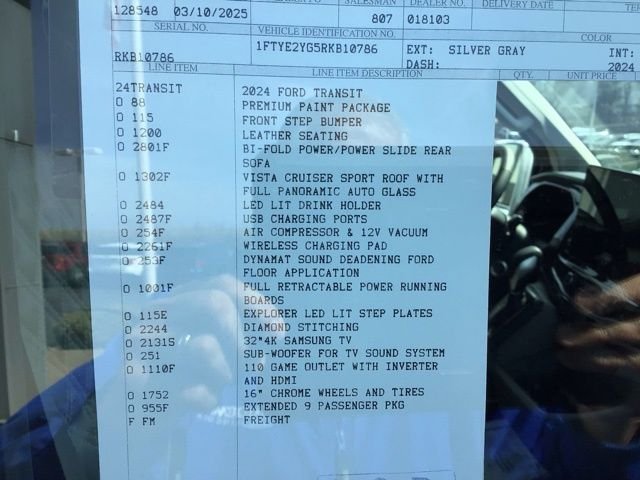 2024 Ford Transit Van Base - Photo 18