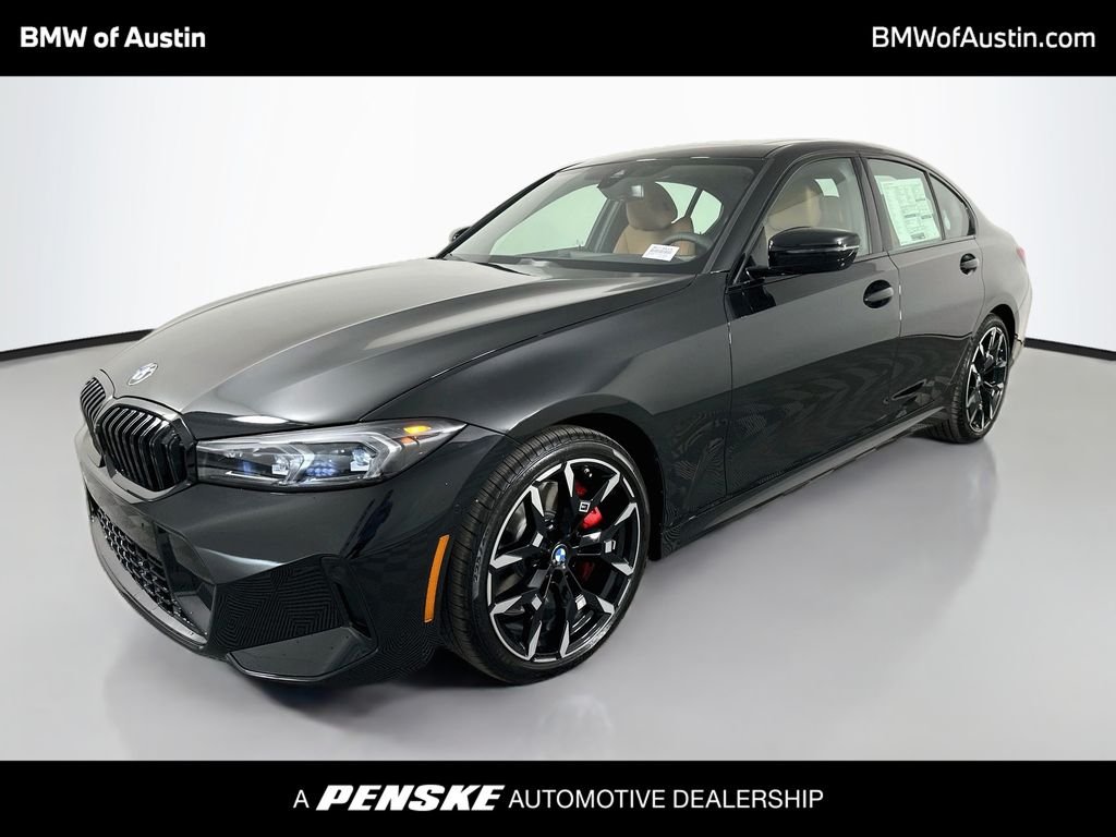 New 2026 Black Sapphire Metallic BMW 330i image 1
