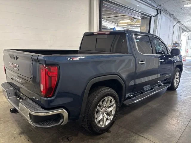 Used 2021 Pacific Blue Metallic GMC SLT image 4