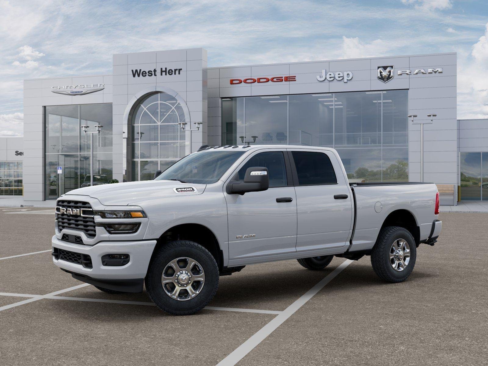 New 2026 Bright White Clear-Coat Exterior Paint RAM Big Horn image 2