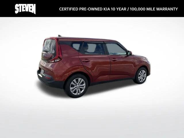 Used 2021 Orange Kia LX image 5