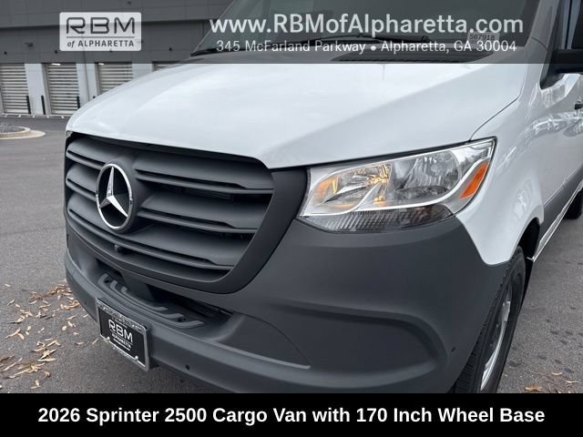 New 2026 Arctic White Mercedes-Benz 2500 with 170 Inch Wheel Base image 12