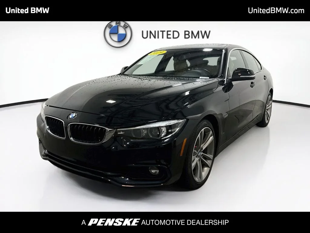 Used 2019 Jet Black BMW 430i Gran Coupe image 1