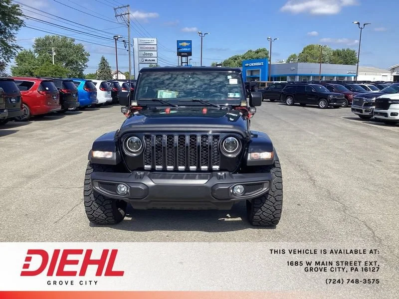 Used 2021 Black Jeep 80th Anniversary 4x4 image 2