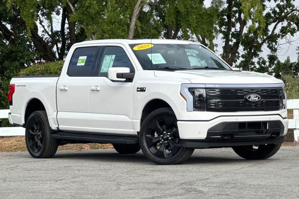 Used 2025 Ford F-150 Lightning Platinum with VIN 1FT6W7L7XSWG06738 for sale in Novato, CA