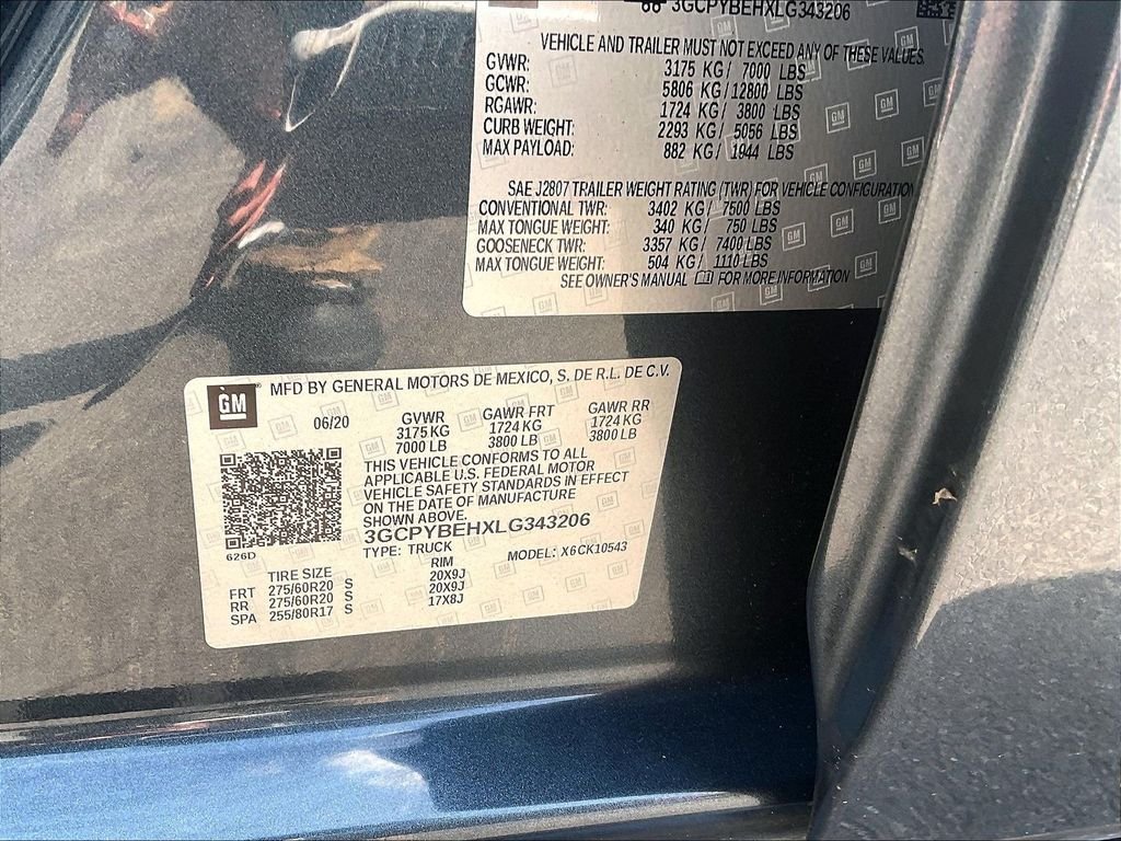 Used 2020 Gray Chevrolet Custom image 34