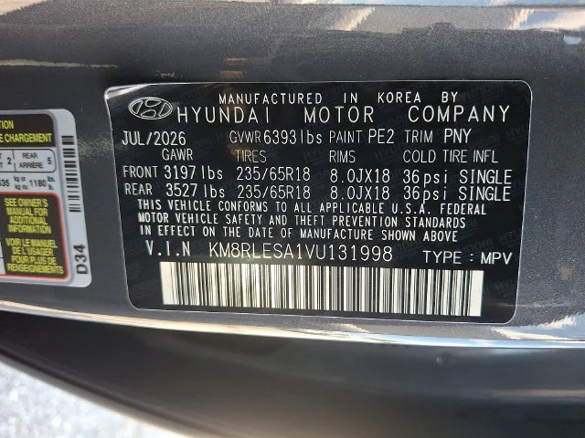 New 2027 Gray Hyundai SEL image 14
