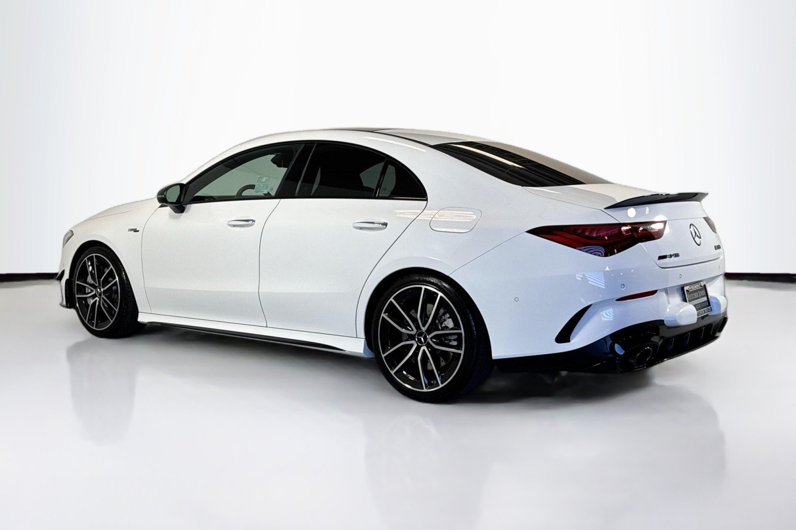Certified Used 2025 Polar White Mercedes-Benz AMG® CLA 35 4MATIC Coupe image 7