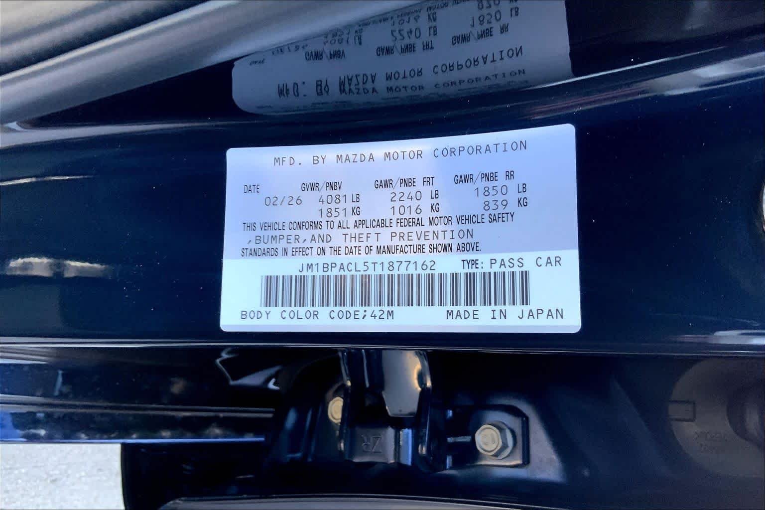 New 2026 Deep Crystal Blue Mica Mazda 2.5 S Preferred image 22