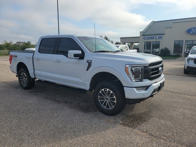 Used 2022 White Metallic Ford Lariat image 27
