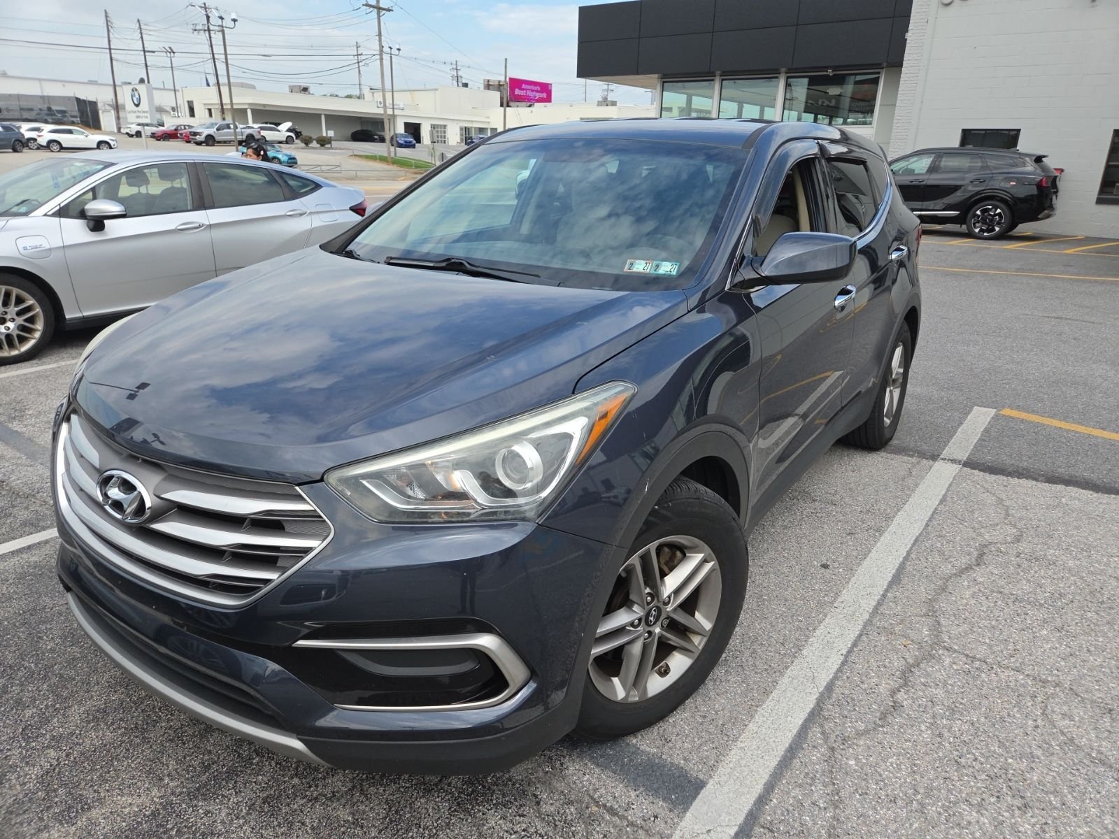 Used 2017 Blue Hyundai 2.4 image 1