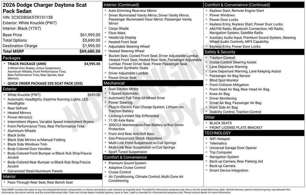 2026 Dodge Charger Daytona Scat Pack - Photo 47