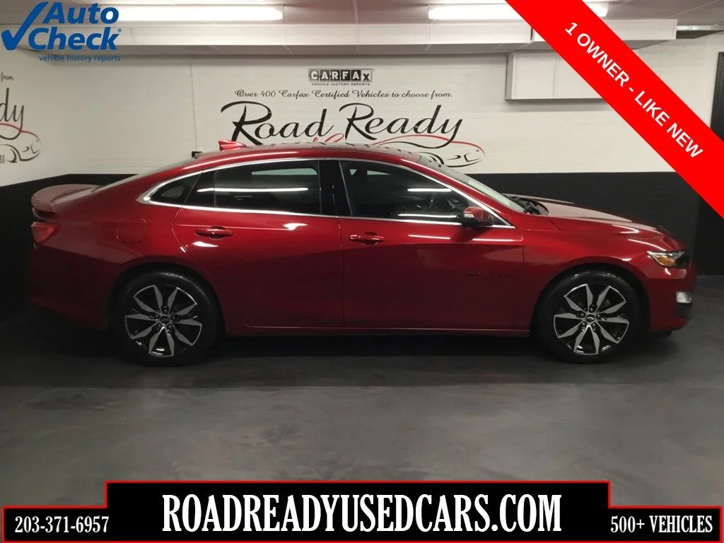 Used 2021 Red Chevrolet RS image 1