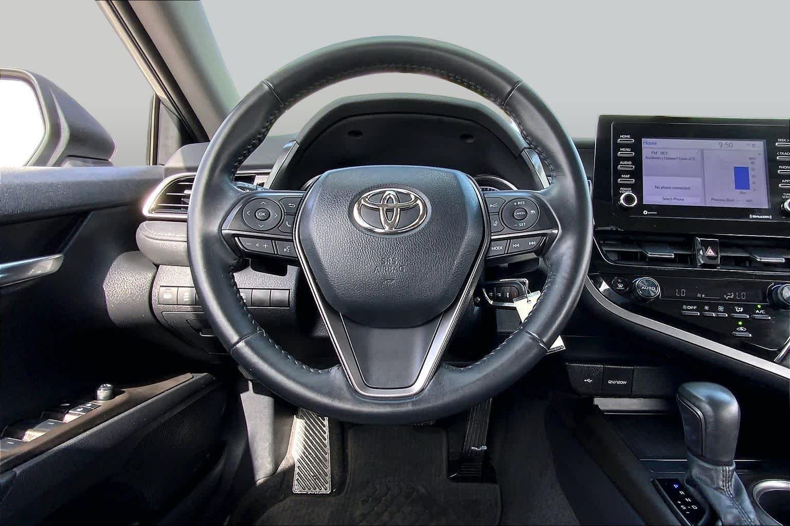 Used 2023 Celestial Silver Metallic Toyota SE image 6