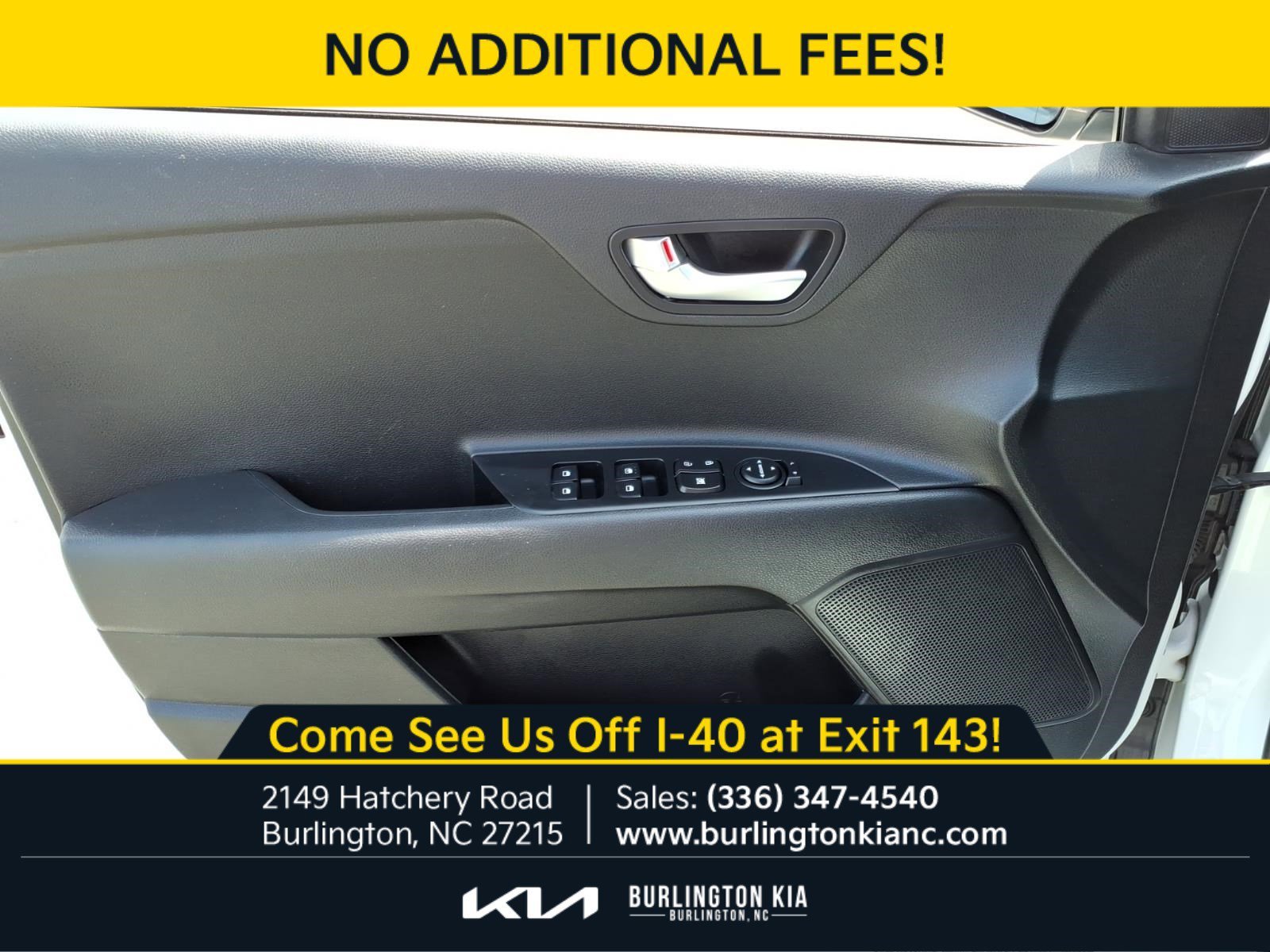 Used 2023 Clear White Kia LX image 7