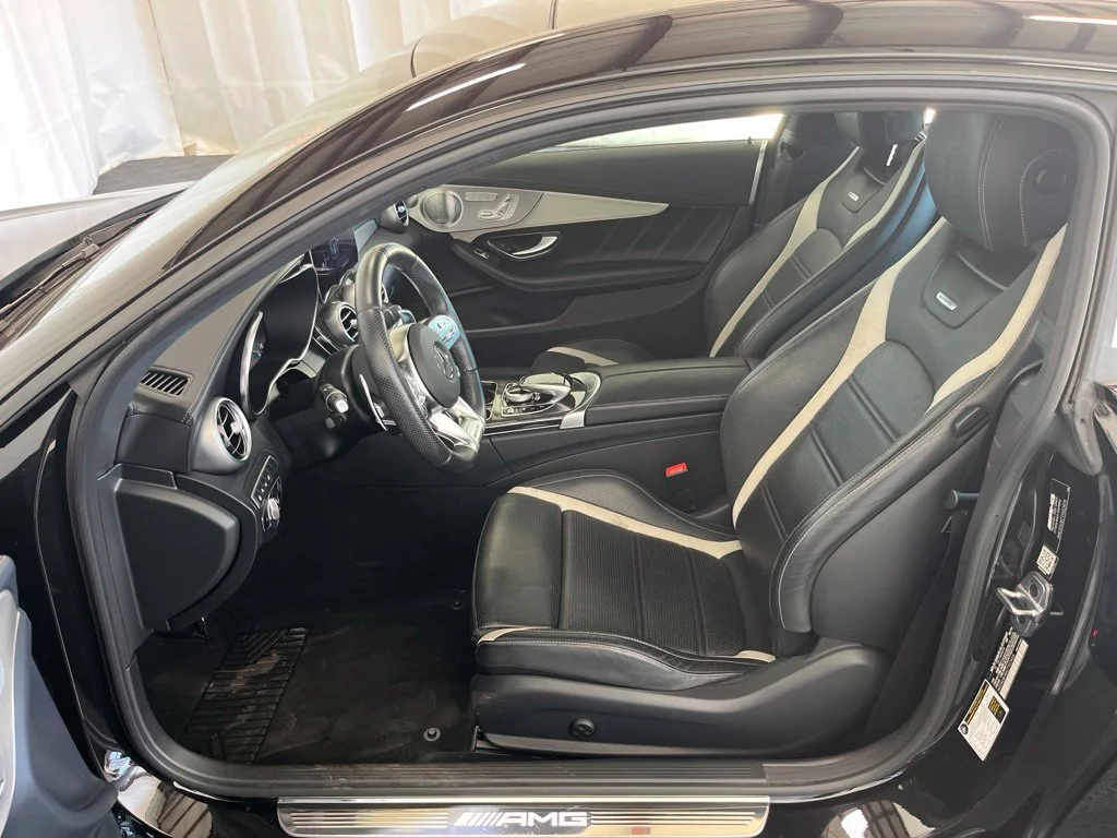 Used 2020 Obsidian Black Metallic Mercedes-Benz C 63 S AMG® image 4
