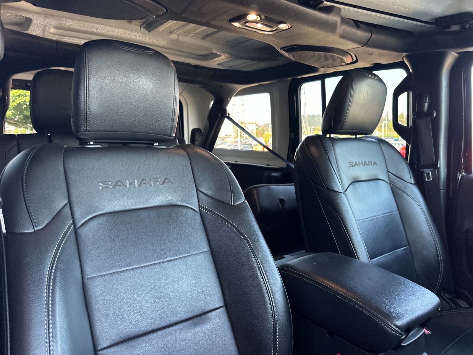 Used 2023 Black Clearcoat Jeep Sahara 4xe image 16