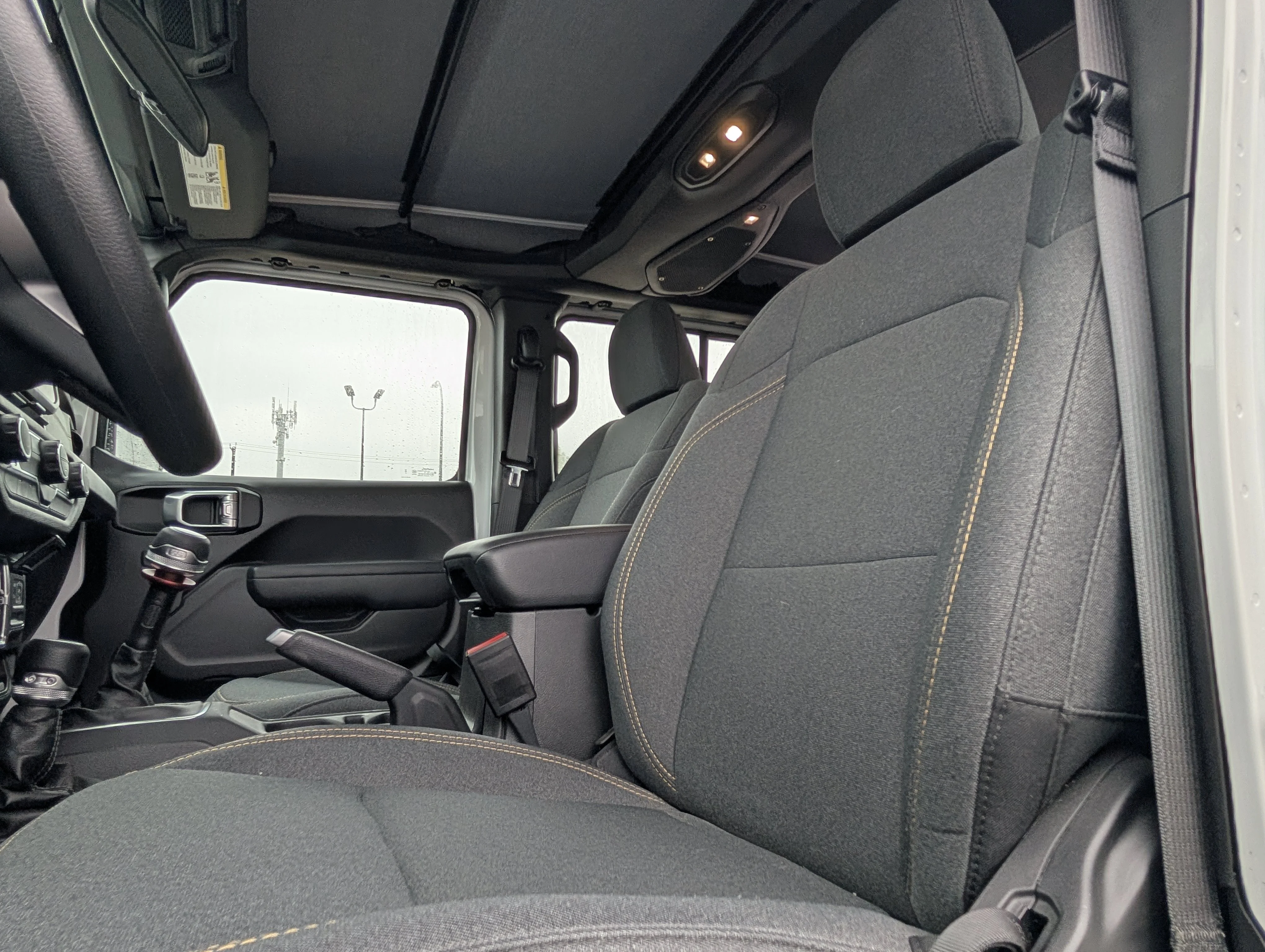 Used 2025 Bright White Jeep Sport image 17