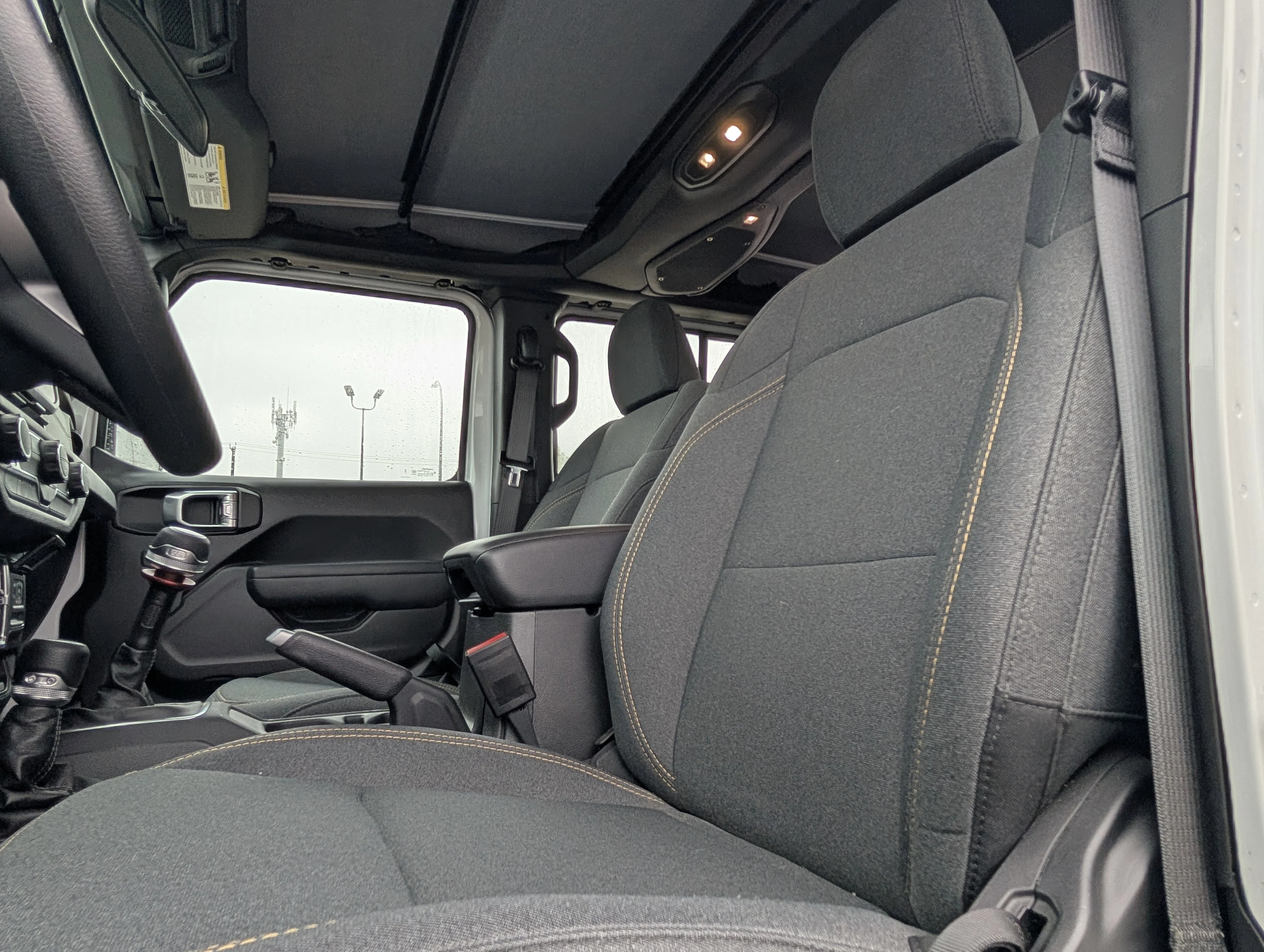 Used 2025 Bright White Jeep Sport image 17