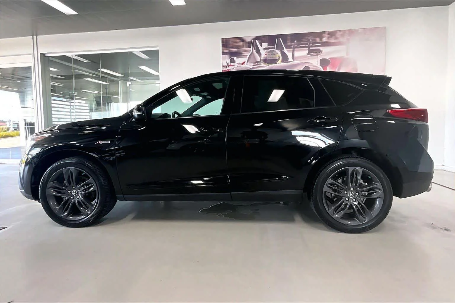 Used 2019 Majestic Black Pearl Acura SH-AWD A-Spec image 3