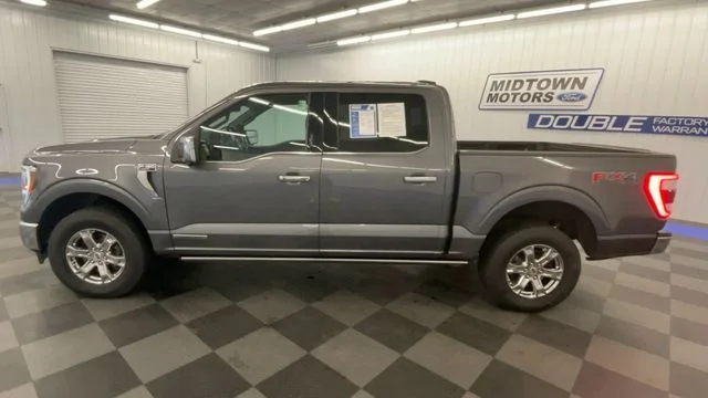 Used 2021 Gray Metallic Ford Lariat image 5