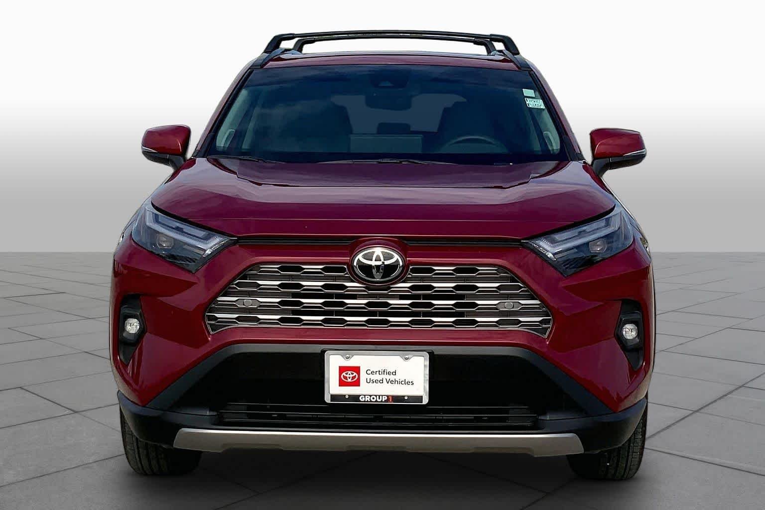 Used 2025 Ruby Flare Pearl Toyota Hybrid Limited image 4