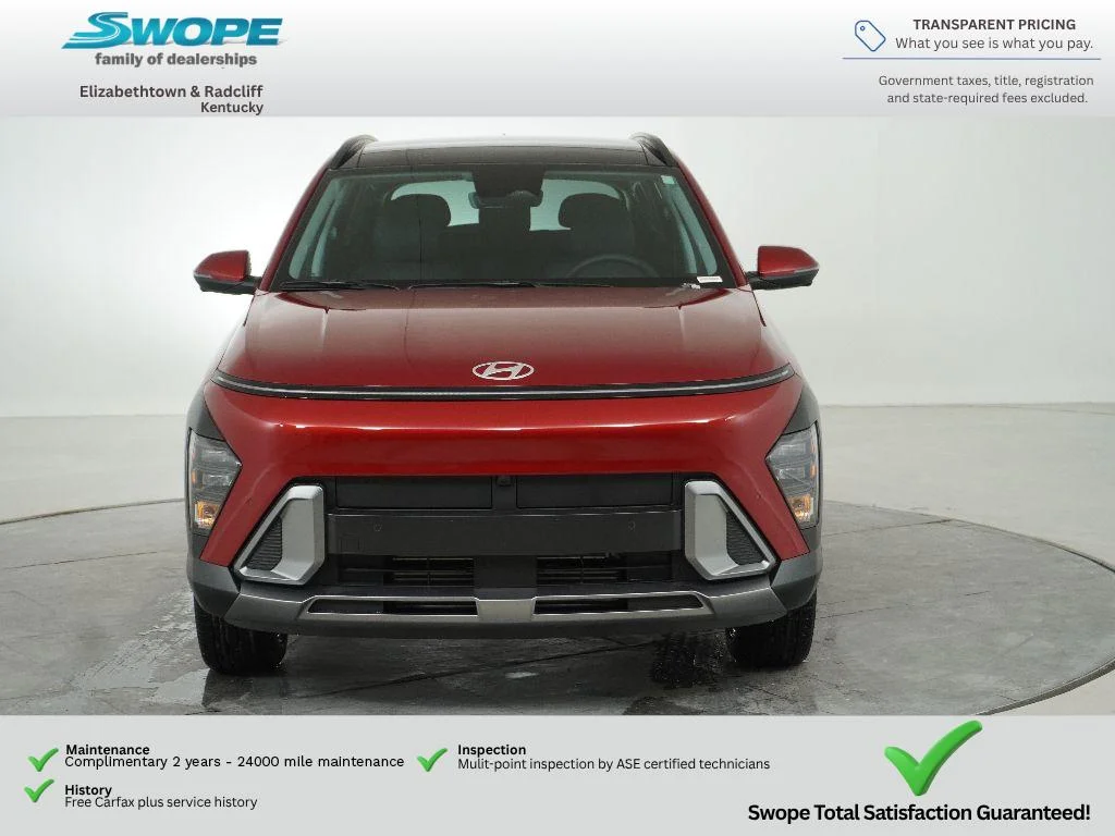 New 2026 Ultimate Red Metallic Hyundai Limited image 8