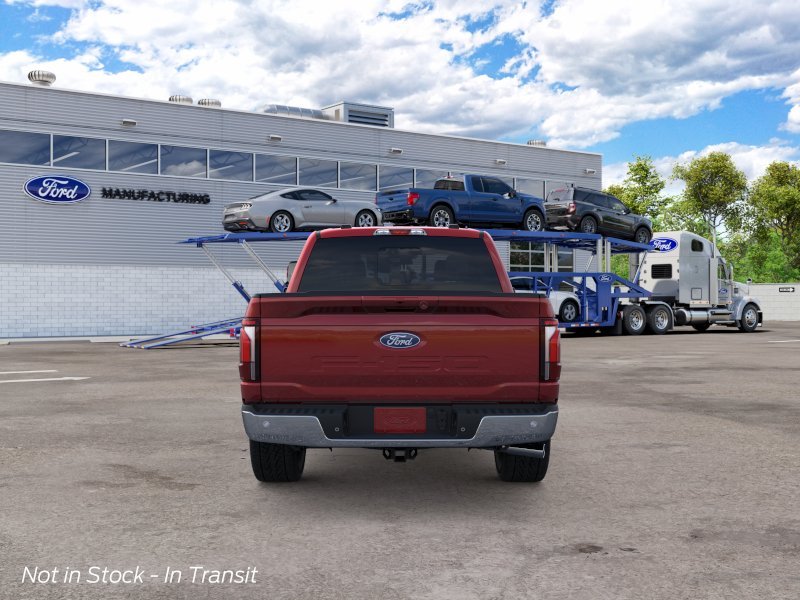 New 2026 Ruby Red Metallic Tinted Clearcoat Ford Lariat image 5