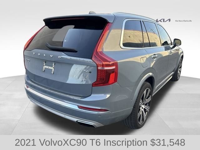 Used 2021 Gray Metallic Volvo T6 Inscription image 8