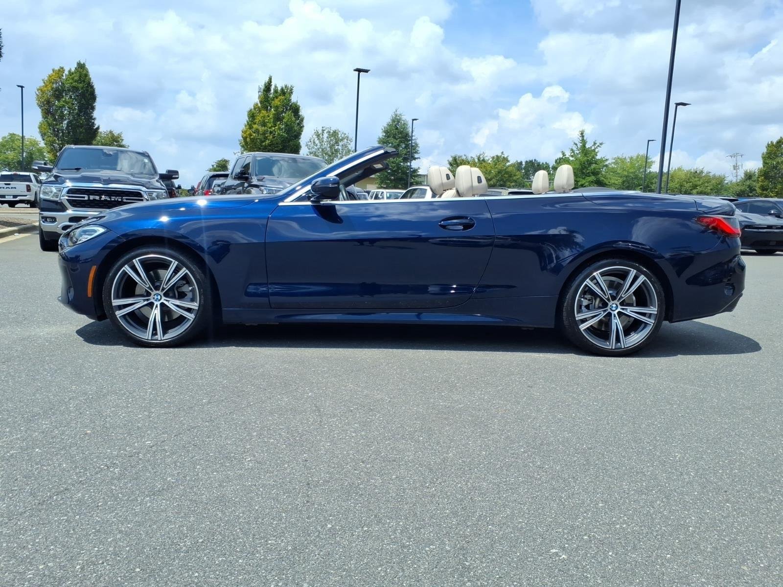 Used 2022 Tanzanite Blue II Metallic BMW 430i xDrive image 3