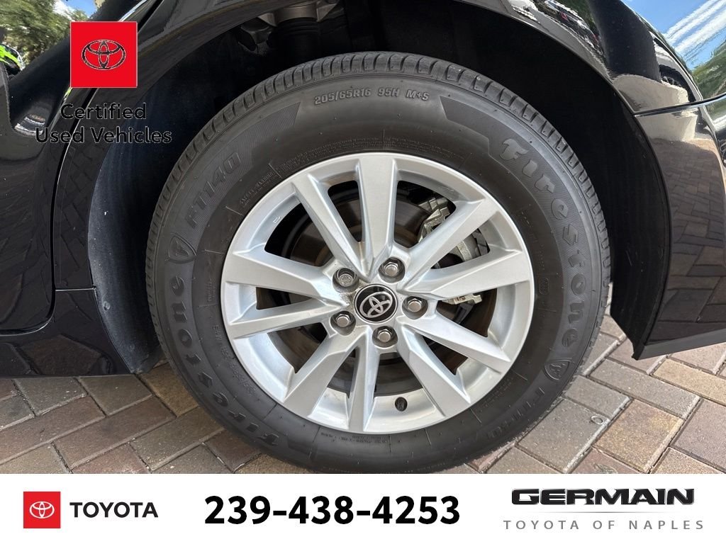 Certified Used 2025 Black Toyota LE image 10