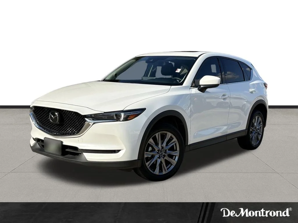 Used 2021 Snowflake White Pearl Mica Mazda Grand Touring image 1