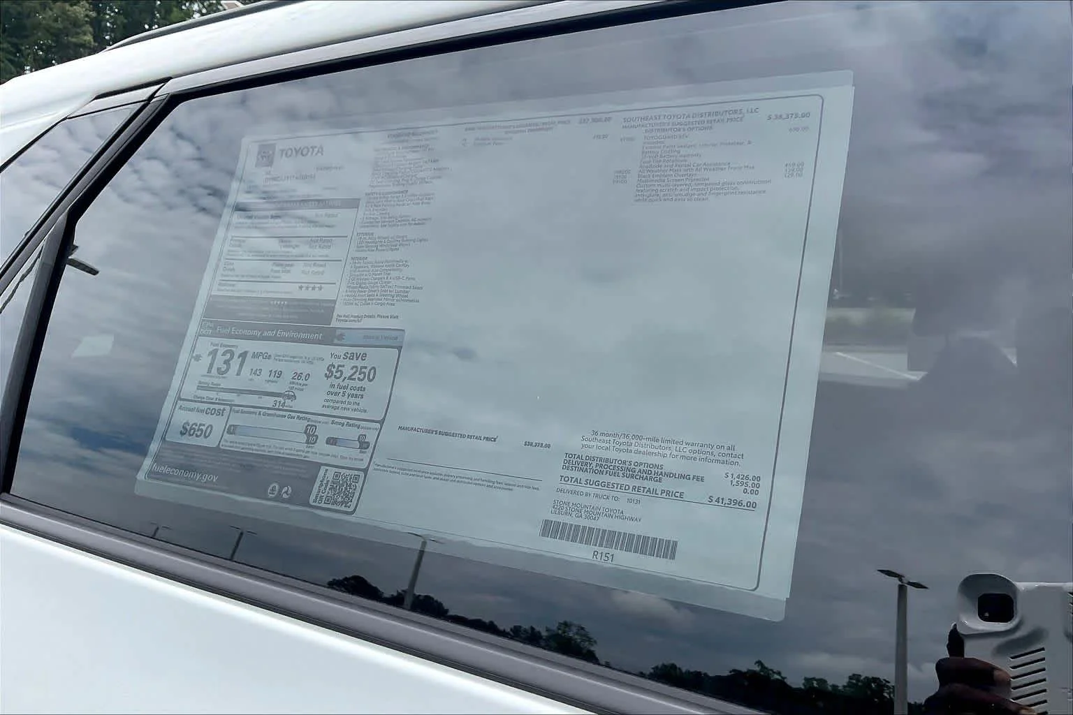 New 2026 Wind Chill Pearl Toyota XLE image 20