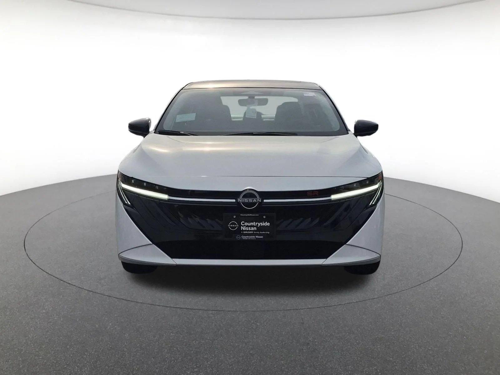New 2027 Aspen White TriCoat / Super Black Two-tone Nissan SR image 2