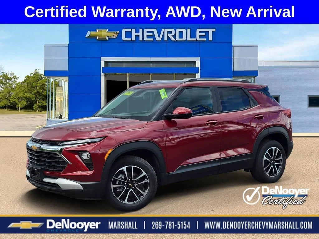 Used 2025 Crimson Metallic Chevrolet LT image 1