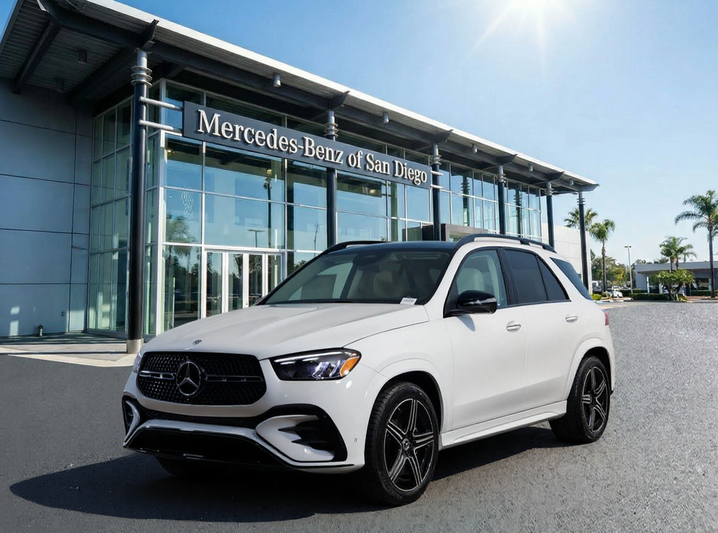 New 2026 Polar White Mercedes-Benz GLE 350 image 1