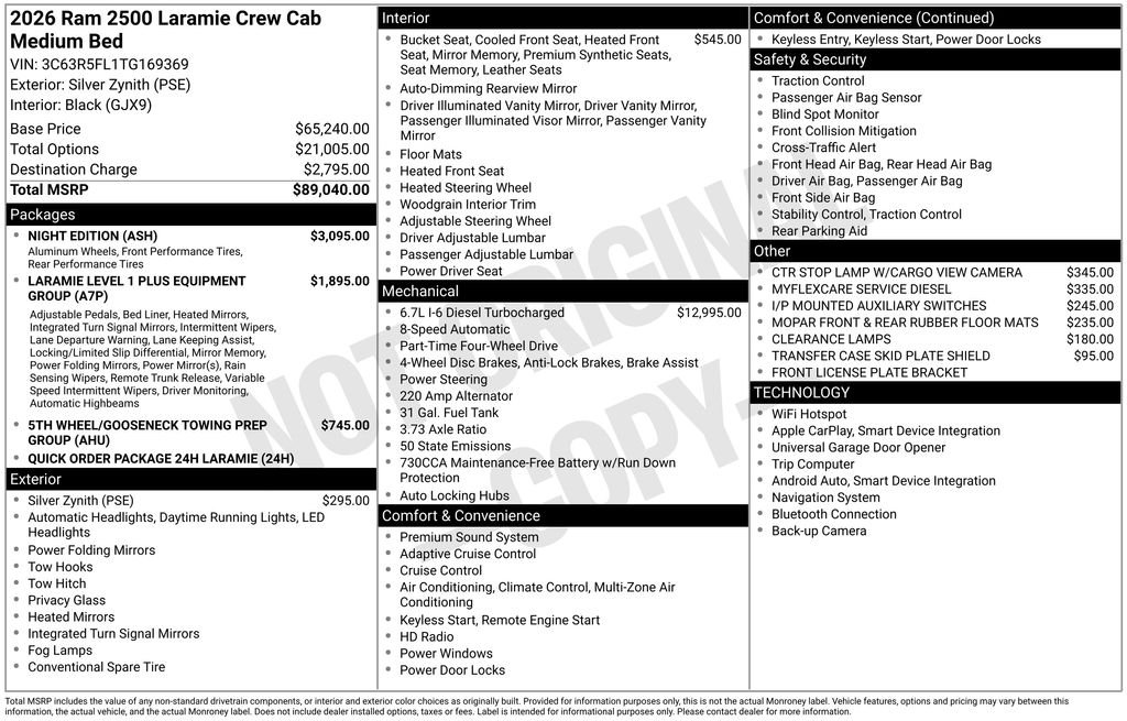 2026 RAM 2500 Laramie - Photo 31