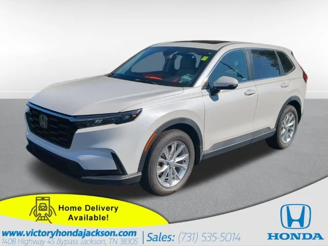 Used 2024 Platinum White Pearl Honda EX image 1