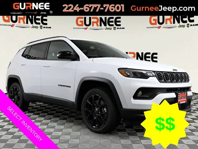 New 2026 Bright White Clear-Coat Exterior Paint Jeep Latitude image 1