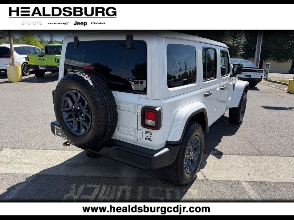 New 2026 Bright White Clearcoat Jeep 85th Anniversary Edition image 5