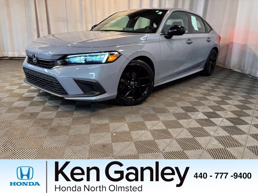 Certified Used 2024 Sonic Gray Pearl Honda 2.0L 4D SPORT image 1
