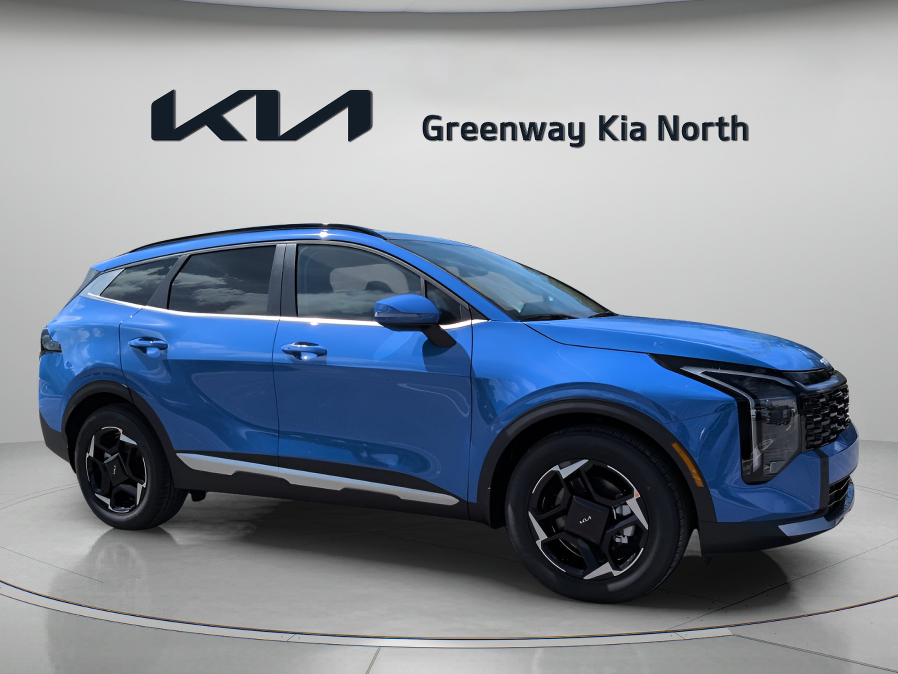 New 2026 Nebular Blue Kia EX image 2